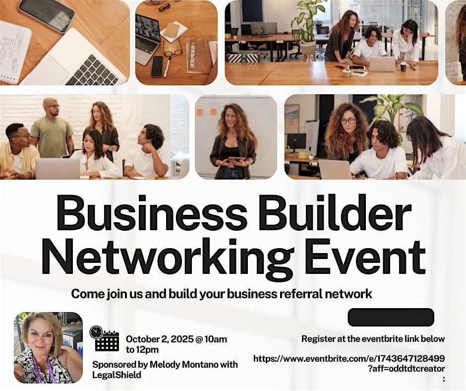 Business Builder Networking Event