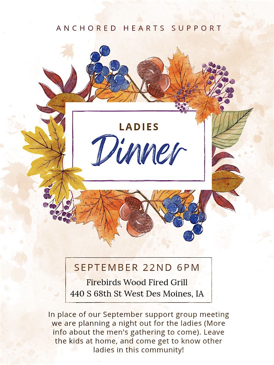 Anchored Hearts Ladies Dinner