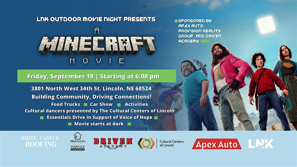 LNK Outdoor Movie Night: A Minecraft Movie