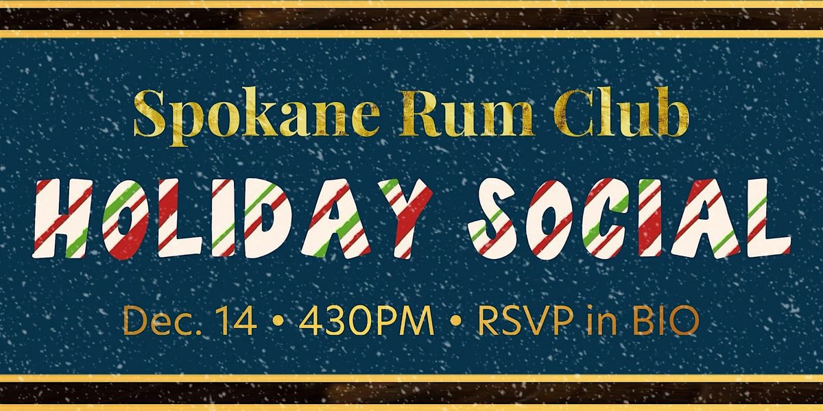 Holiday Rum Social