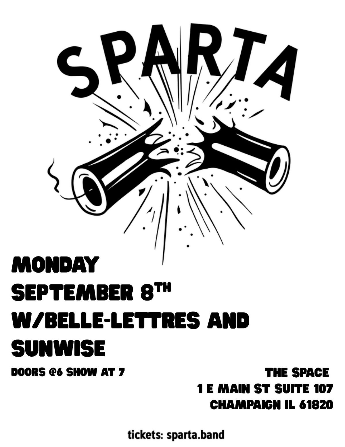 Sparta w\/ Belles-Lettres and Sunwise