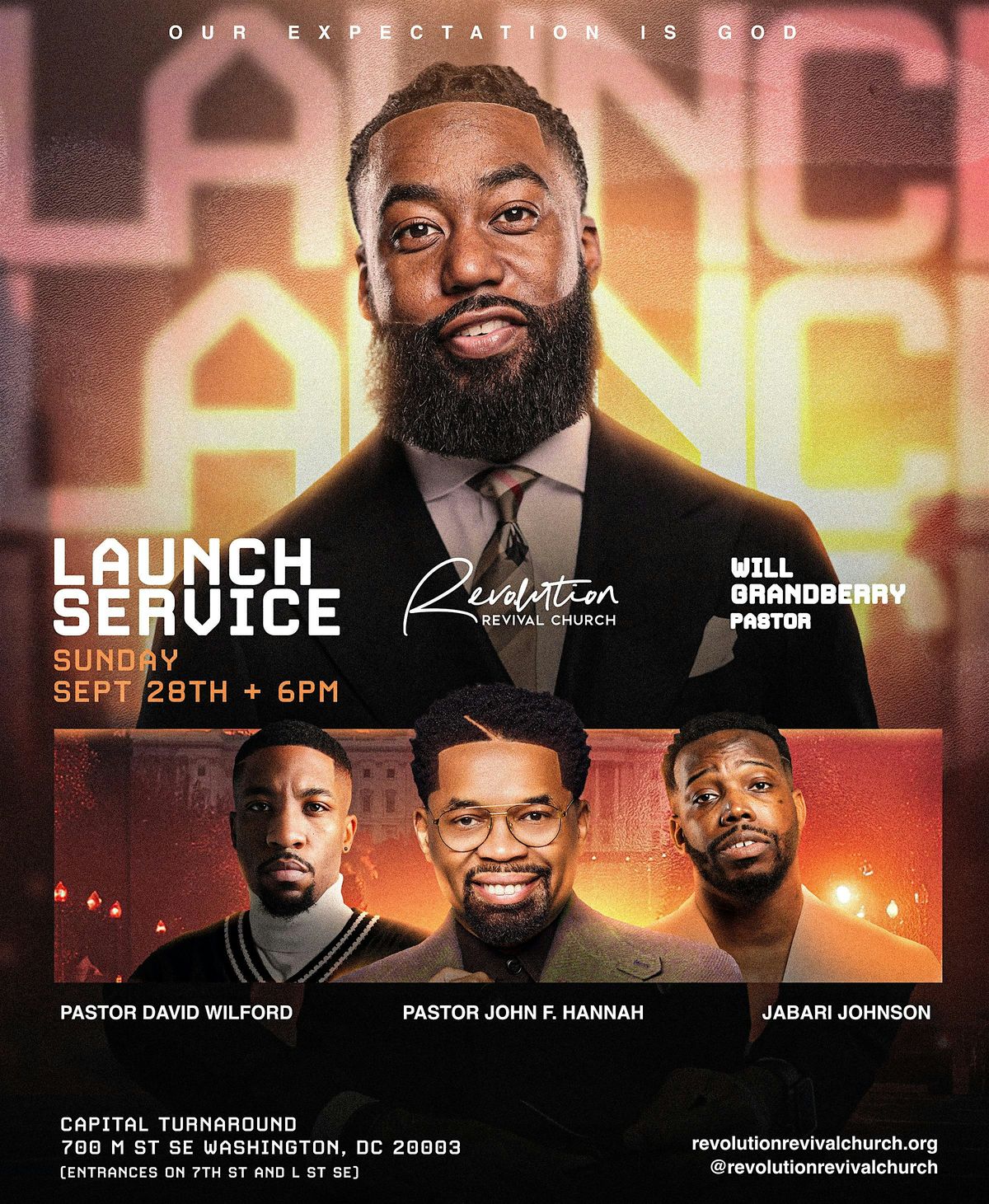 Revolution Revival Church Launch Service