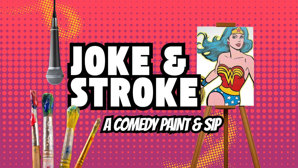 Comic Book Comedy Paint and Sip