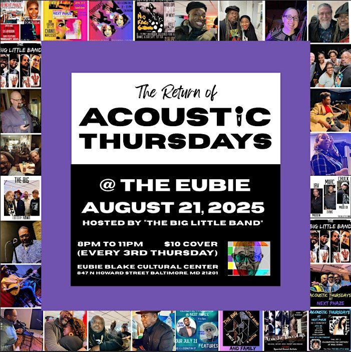Acoustic Thursdays@TheEubie