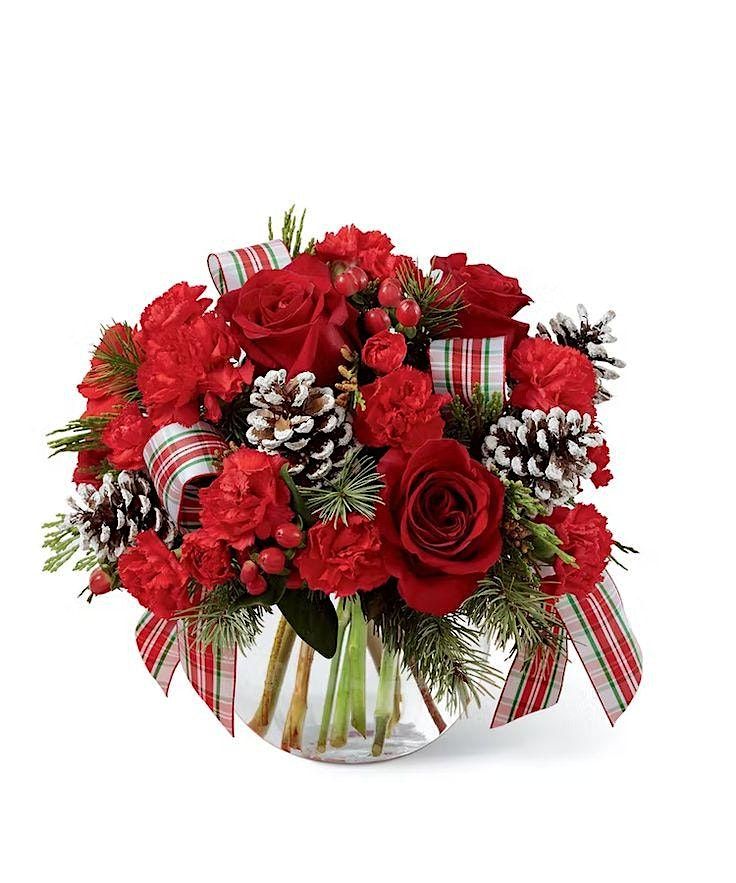 Sips and Stems-Ralph Lauren Christmas Inspired Design