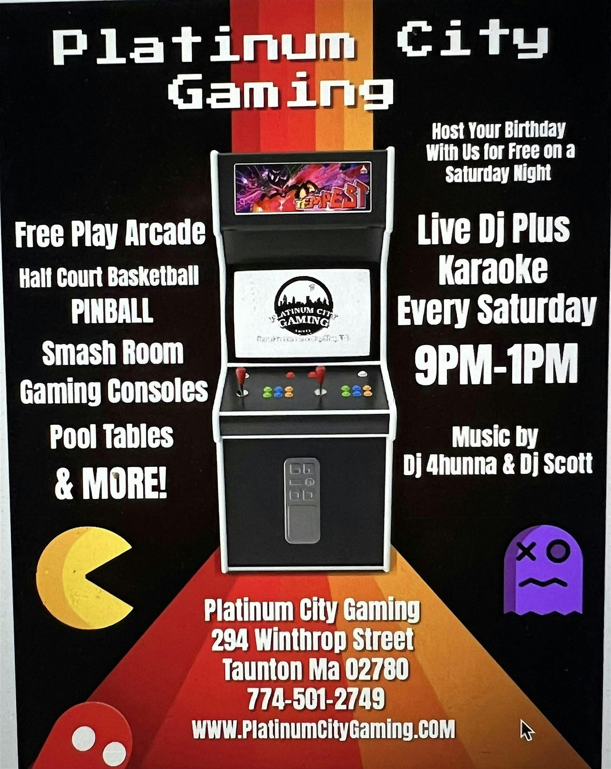 Live Dj Plus Karaoke Every Saturday