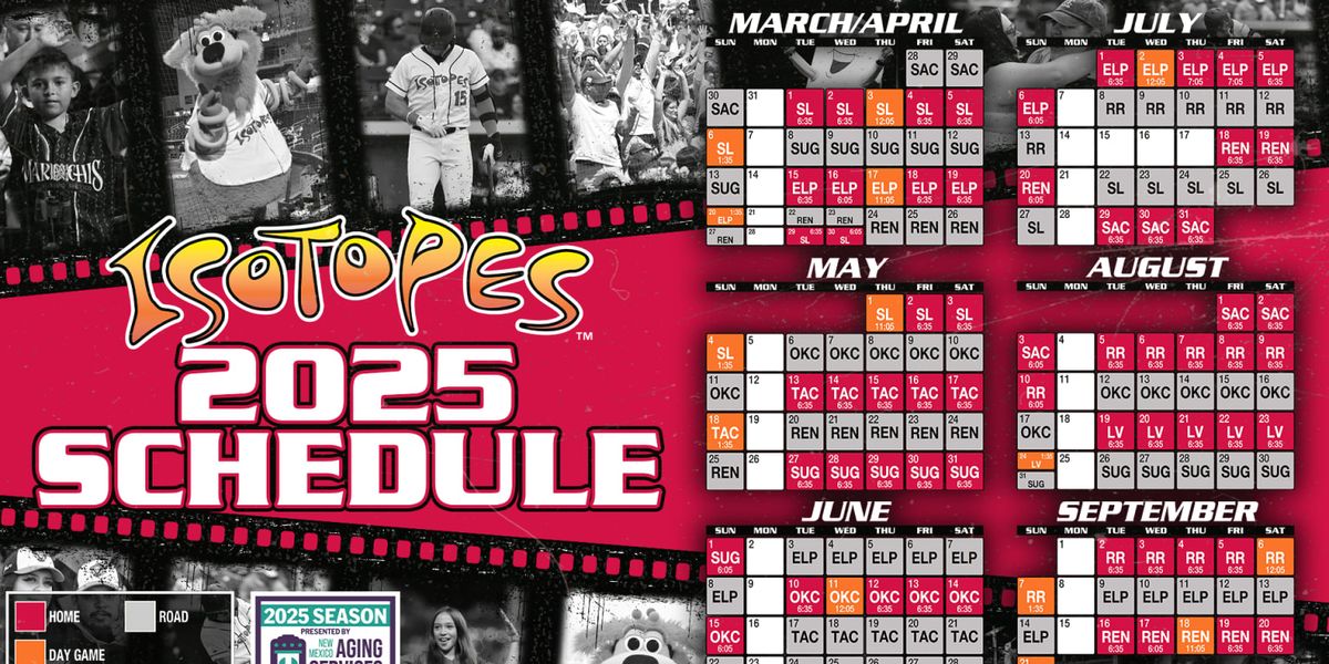 2026 Albuquerque Isotopes Season Tickets (Includes Tickets To All Regular Season Home Games)
