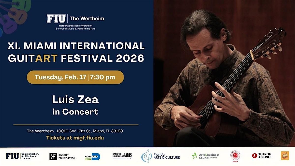 MIGF 2026 GuitART Festival: Luis Zea