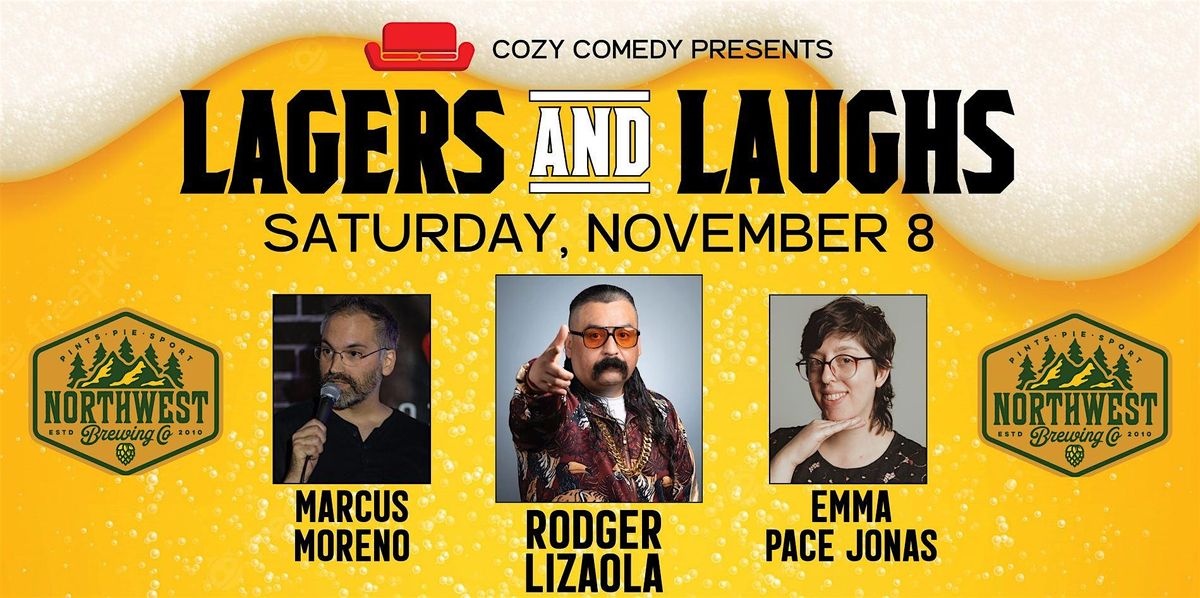 Comedy! Lagers & Laughs: Rodger Lizaola!