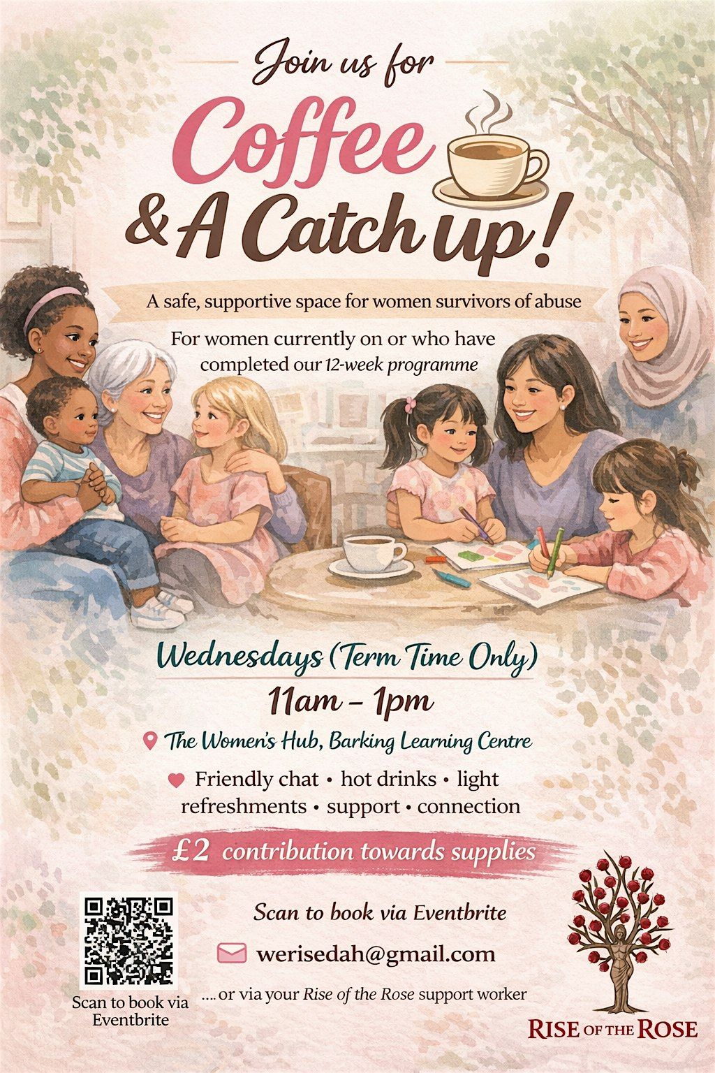 Coffee & A Catch Up \u2013 A Safe, Supportive Space for WomenJoin us for Coffee