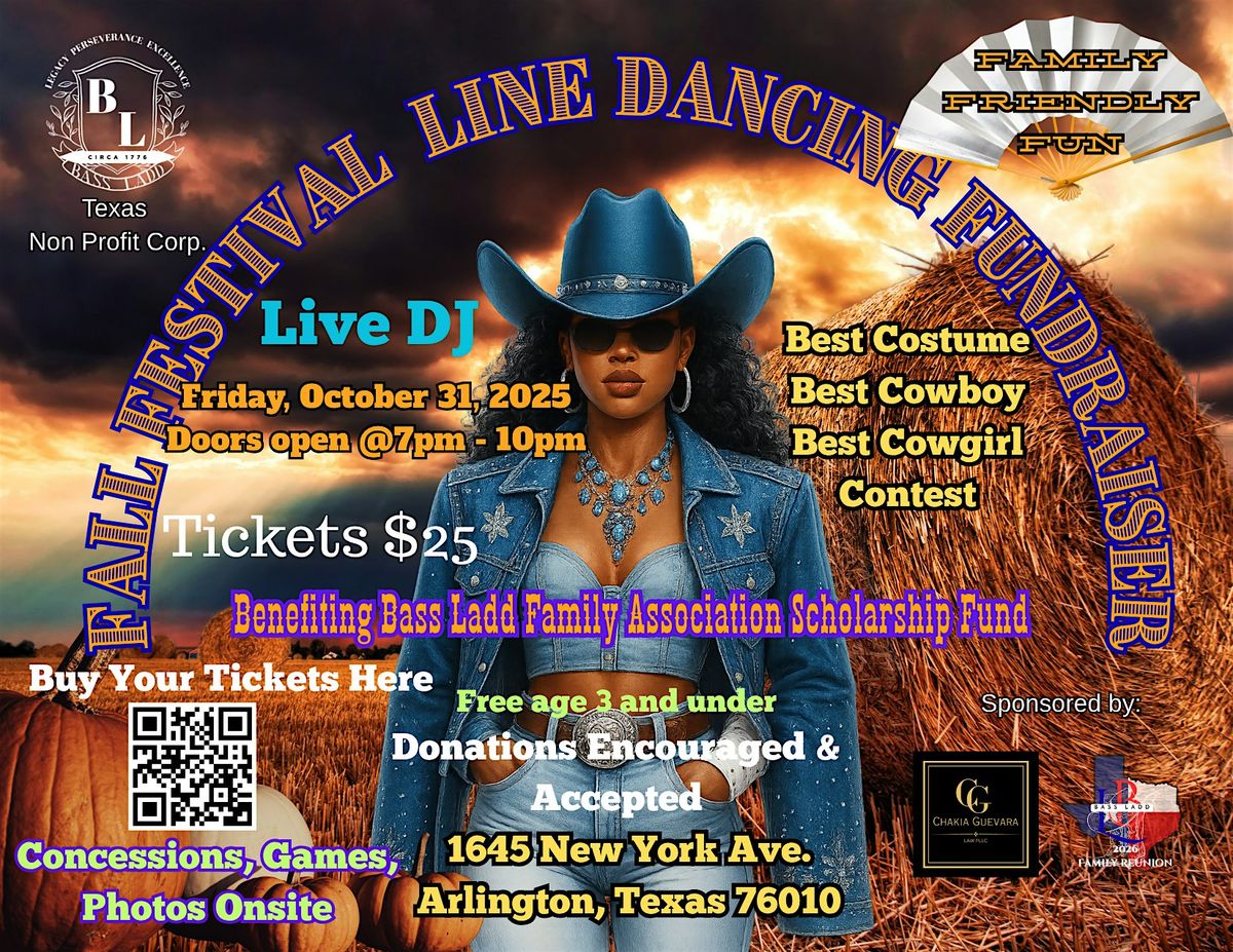 Fall Festival Line Dancing Fundraiser for Scholarships