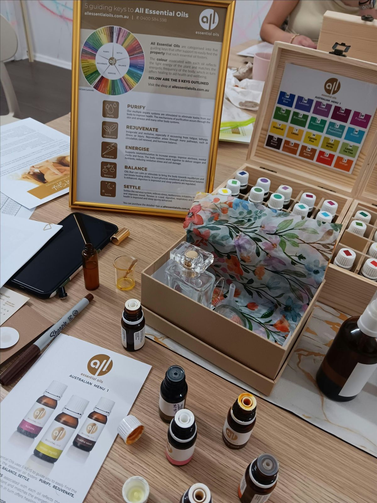 Signature Scent Essential Oil Perfume Workshop