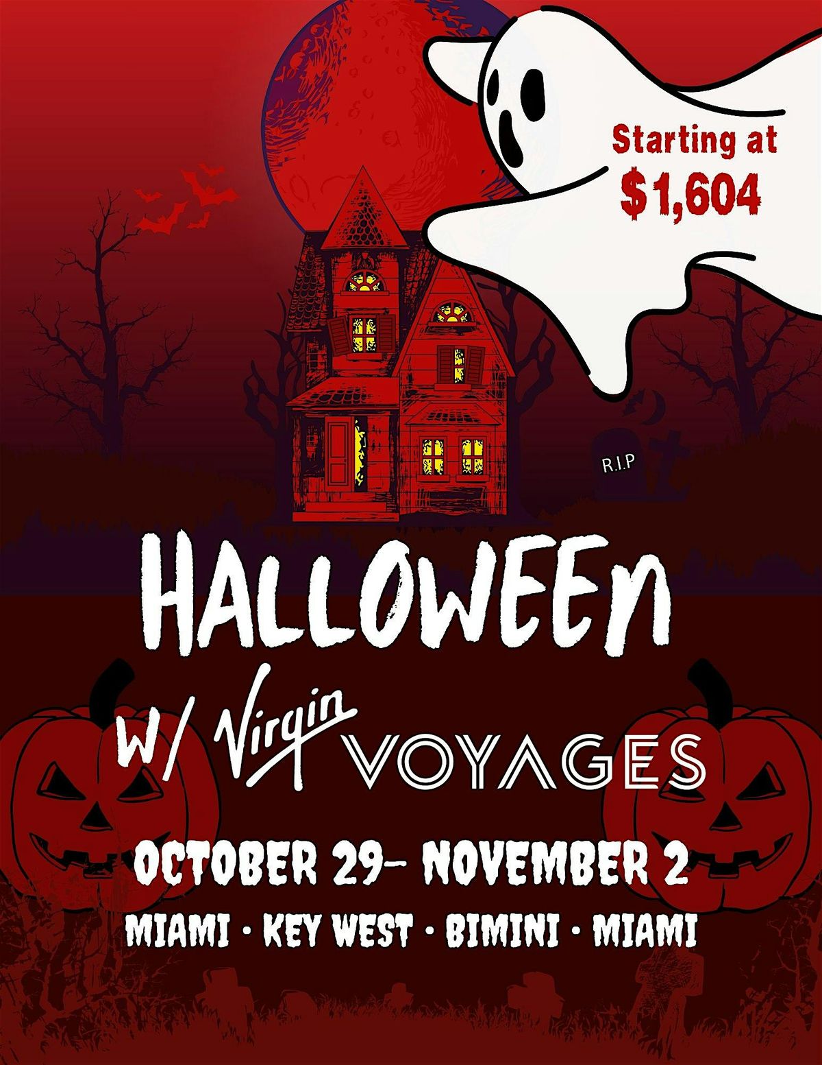 Halloween at Sea with Virgin Voyages