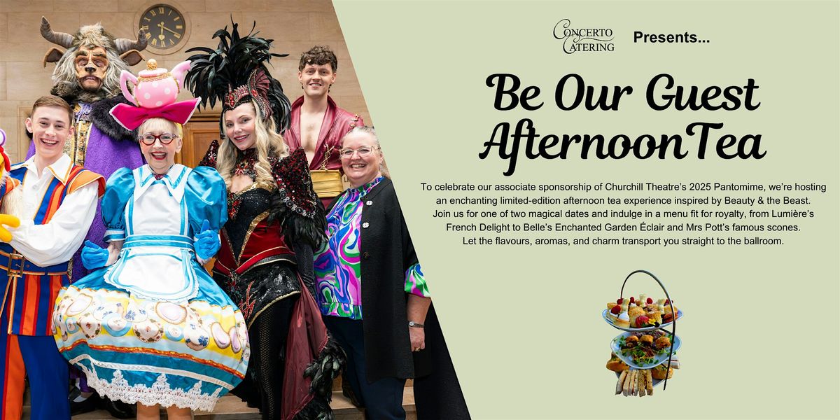 Beauty & The Beast Inspired Afternoon Tea by Concerto Catering