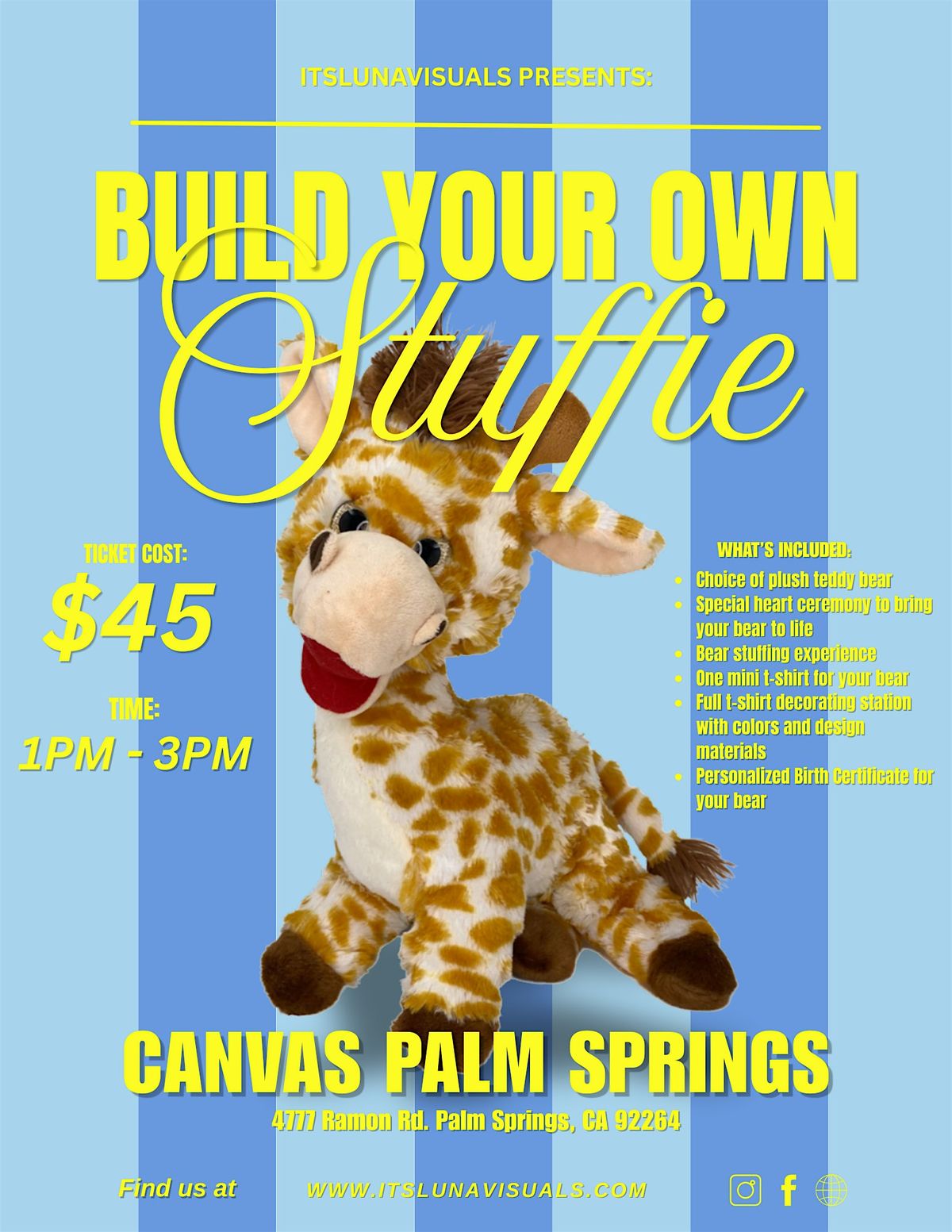 Build your own Stuffie Workshop