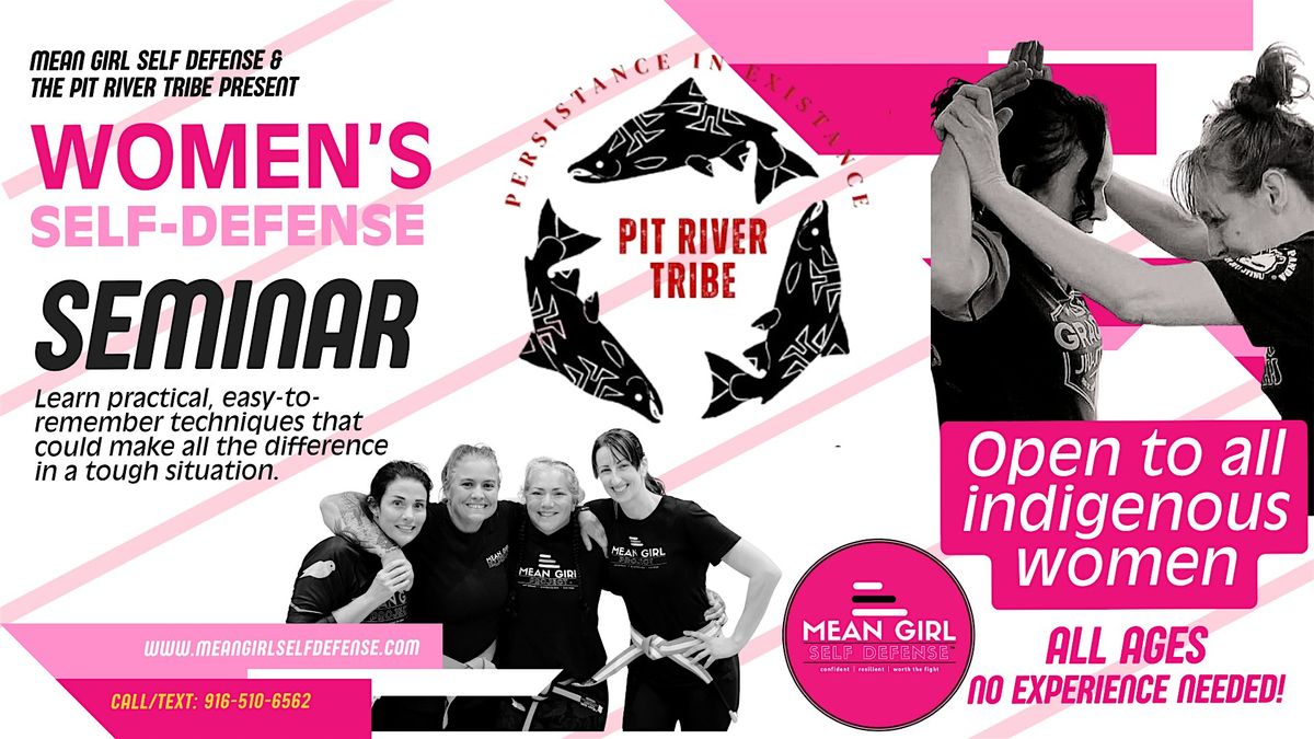 Free Womens Self Defense Seminar for Pit River Tribe