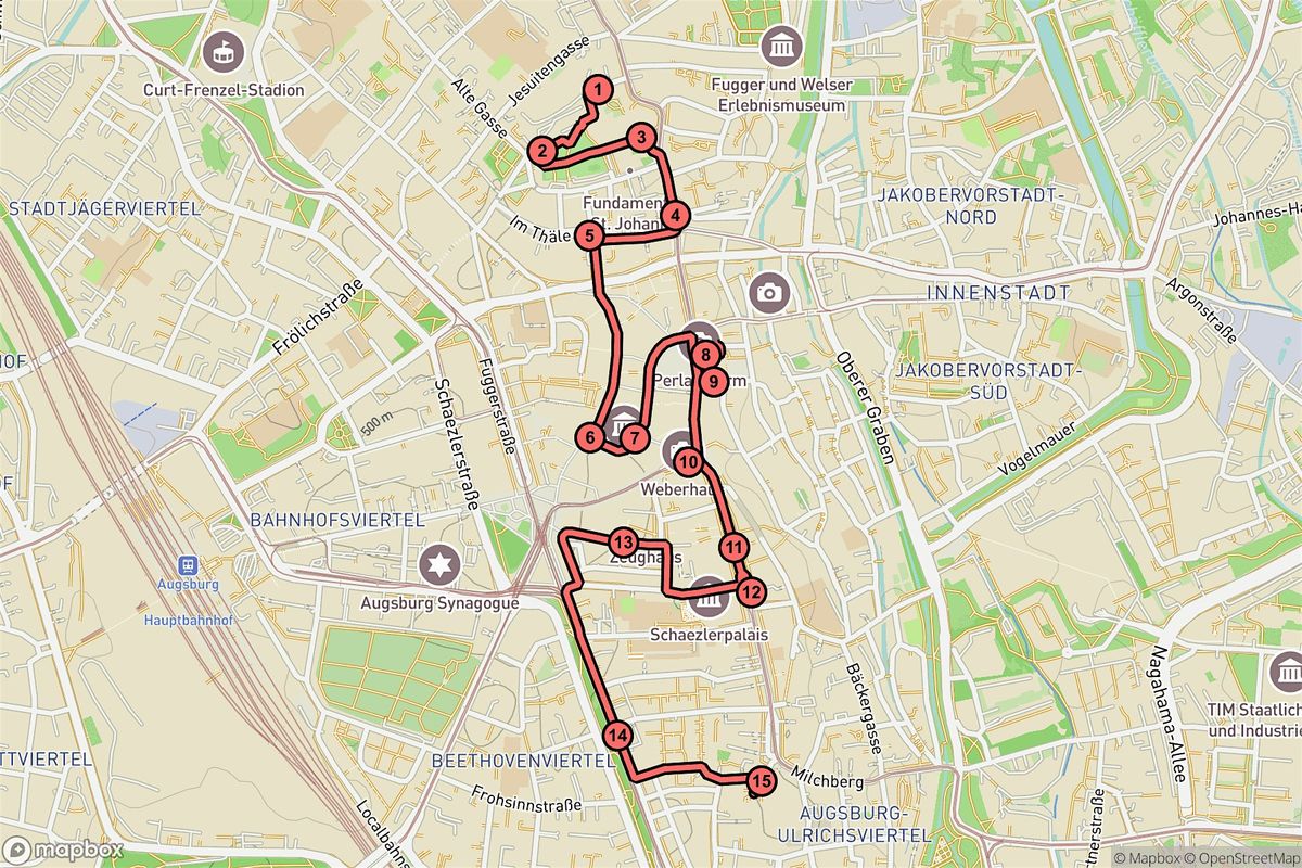 Augsburg Audio Tour: Cathedrals, Courtyards, and Legends of Innenstadt