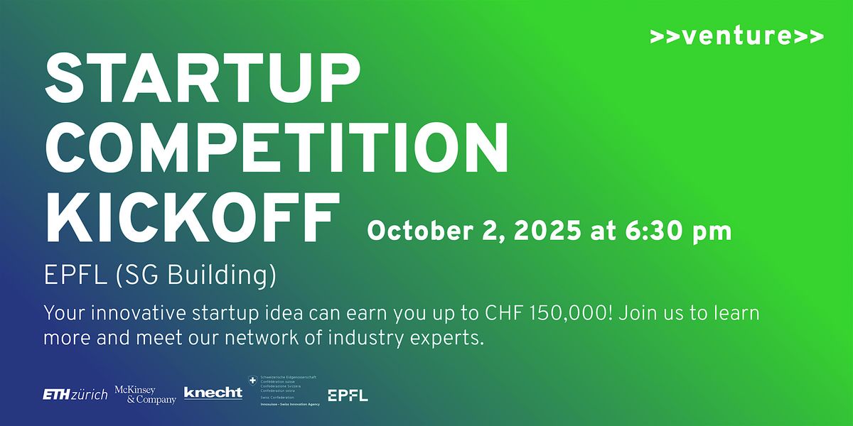 >>venture>> 2026 \u2013 Kickoff Lausanne