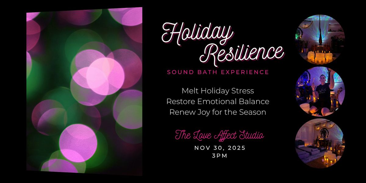Hoiliday Resilience Sound Bath Experience