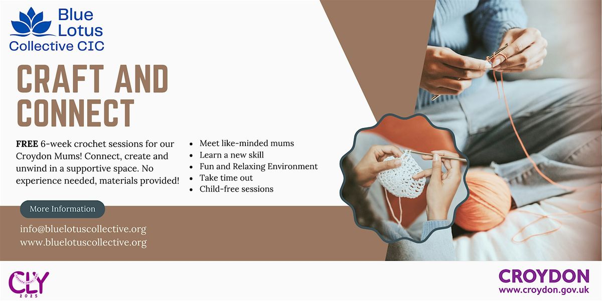 Crochet and Connect - Croydon November 2025