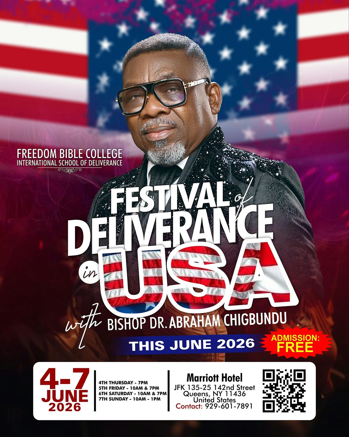 Festival of Deliverance, Queens, NY, 2026