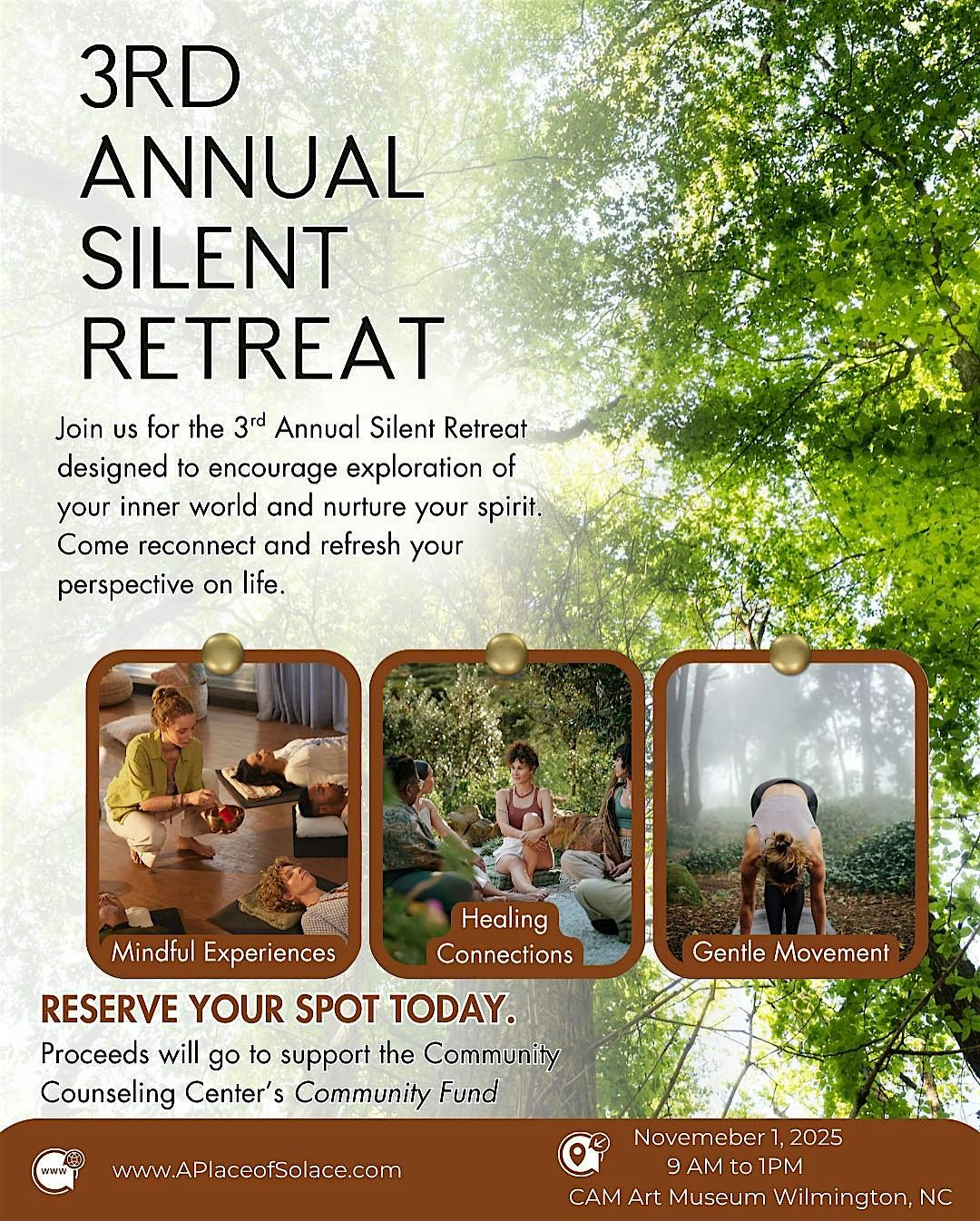 3rd Annual Silent Retreat