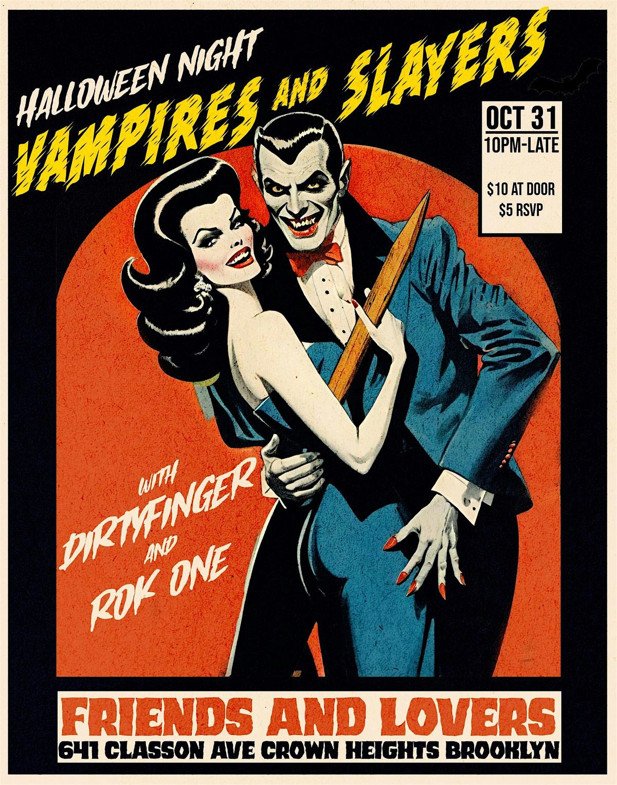 Vampires and Slayers: Halloween Party