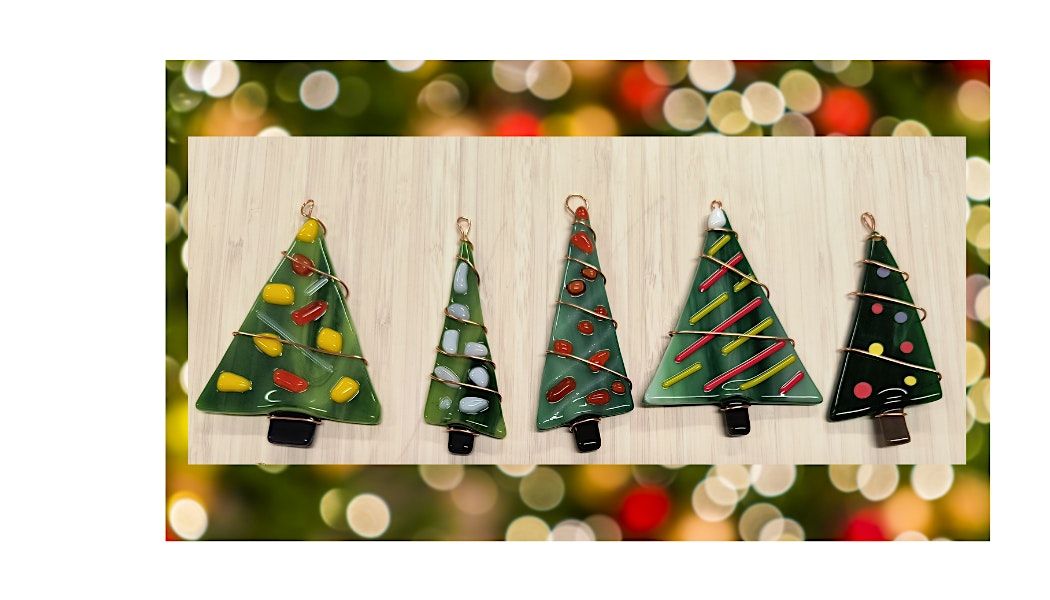 Fused Glass Class-Christmas Tree Ornaments