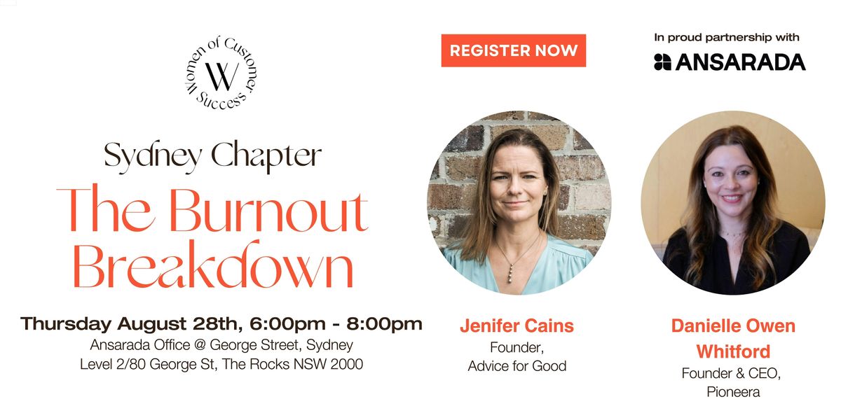 WoCS Sydney: The Burnout Breakdown