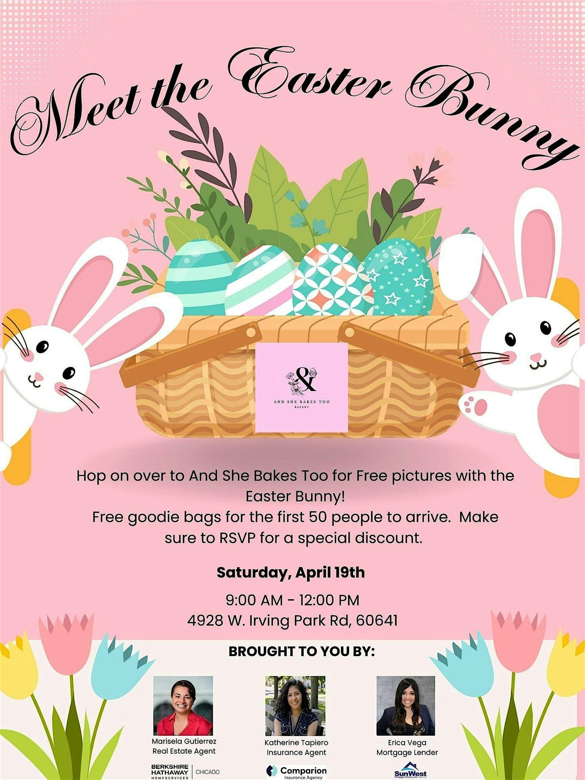 Free Pictures with the Easter Bunny