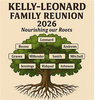 Kelly- Leonard 2026 Family Reunion