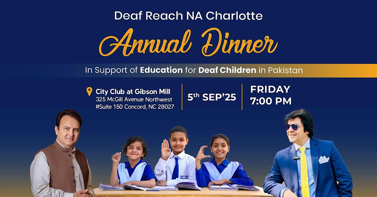 Deaf Reach NA Charlotte Annual Dinner