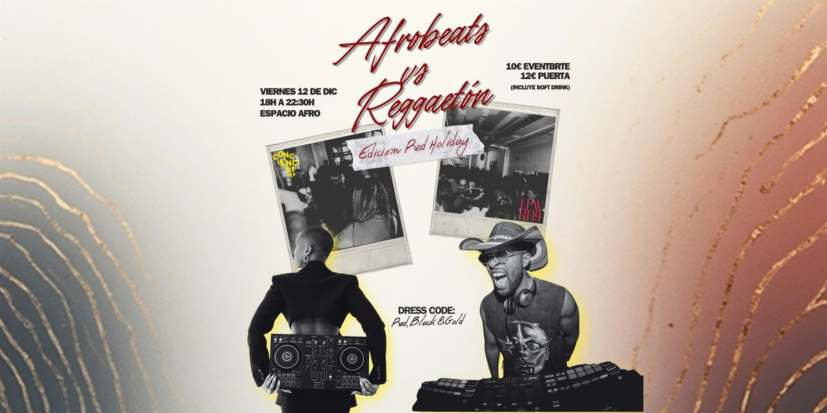 LEWRI MUSIC PRESENTA: AFROBEATS vs REGGAET\u00d3N \u2014 Edici\u00f3n Red Holiday