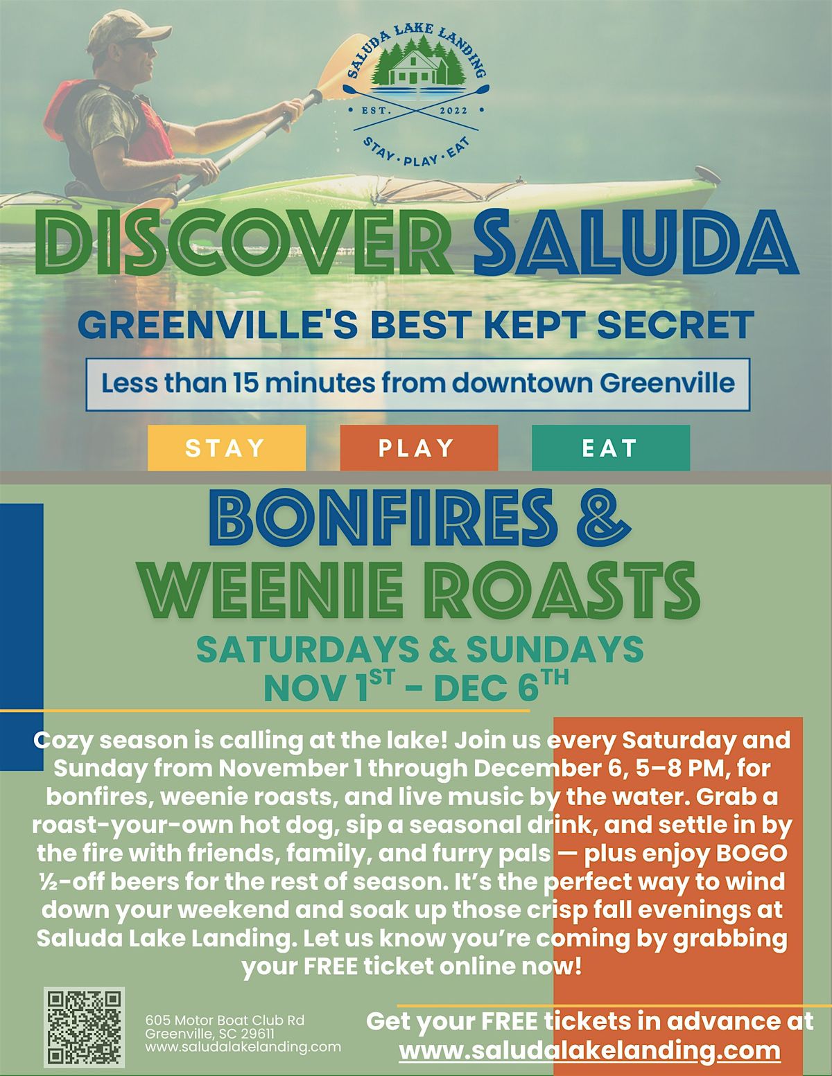 Bonfires & Weenies at The Landing