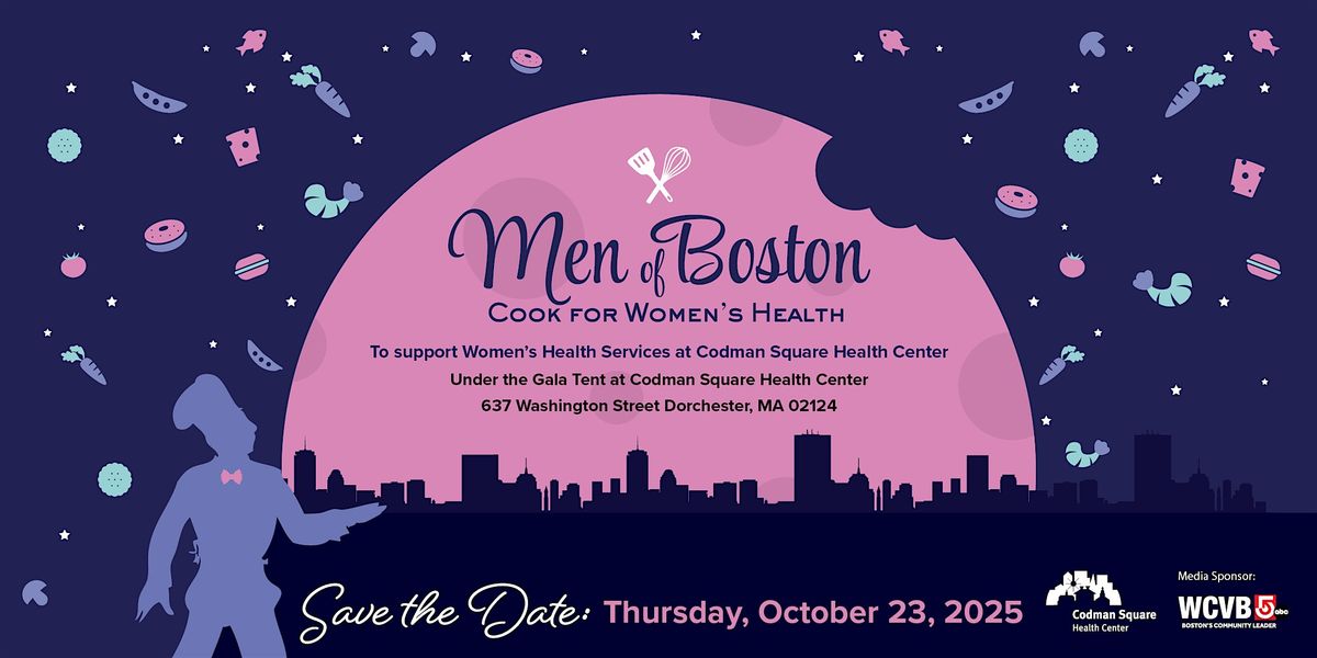 Men of Boston Cook for Women's Health 2025