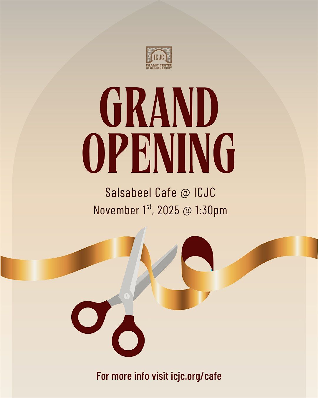 Salsabeel Cafe @ ICJC | Grand Opening