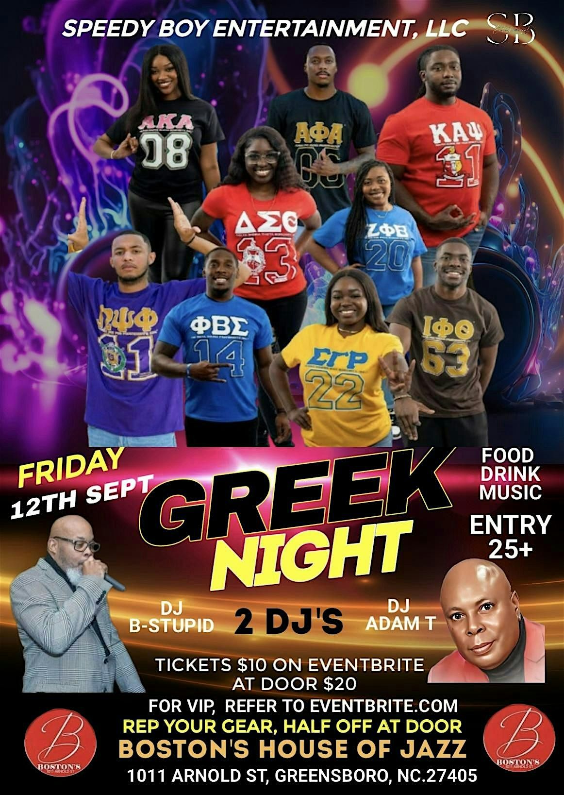 GREEK NIGHT 2025 at Boston's