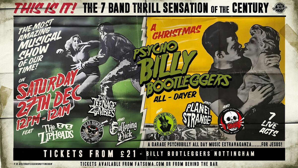 A CHRISTMAS PSYCHOBILLY BOOTLEGGERS ALL-DAYER