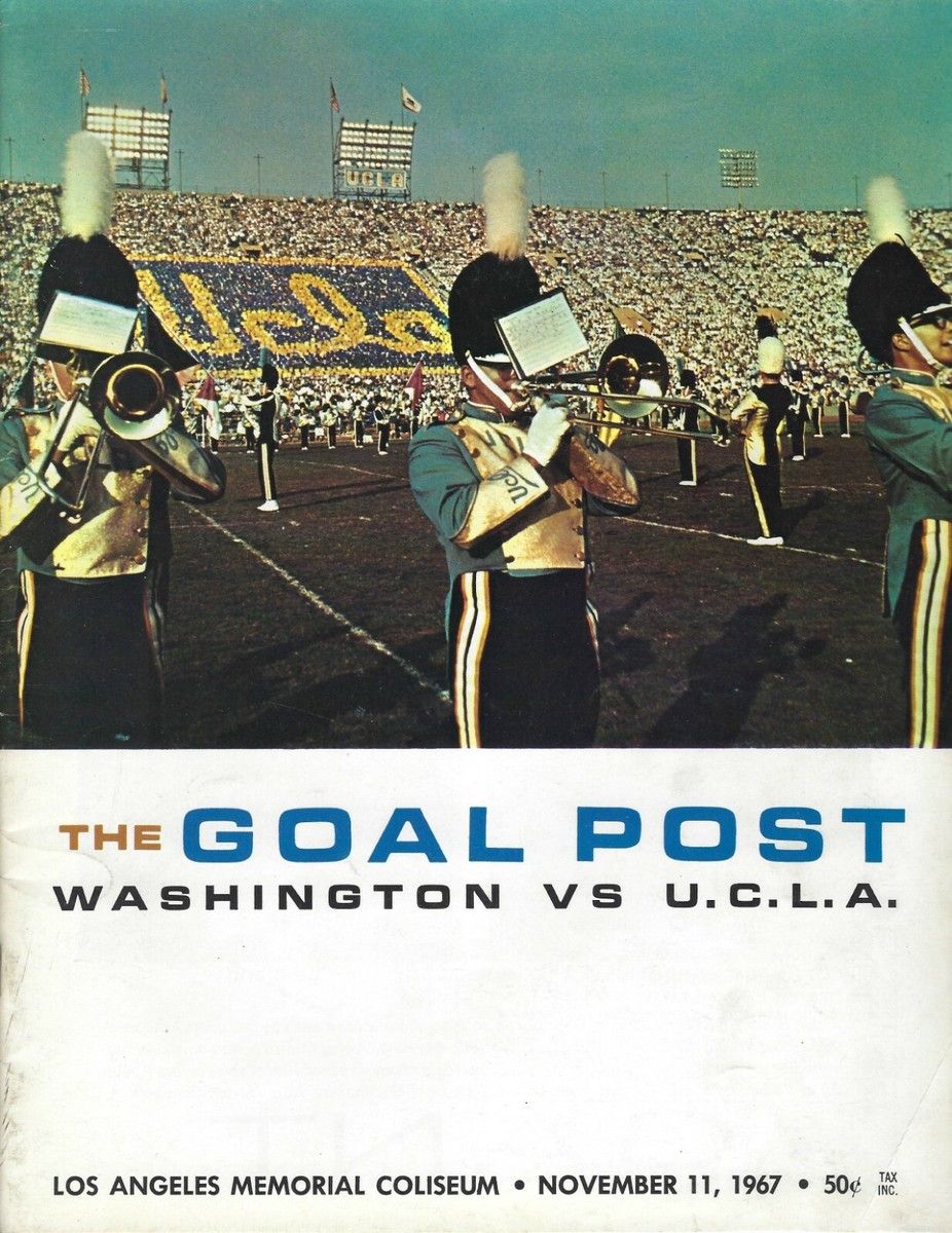 Washington Huskies at UCLA Bruins Football at Rose Bowl Stadium