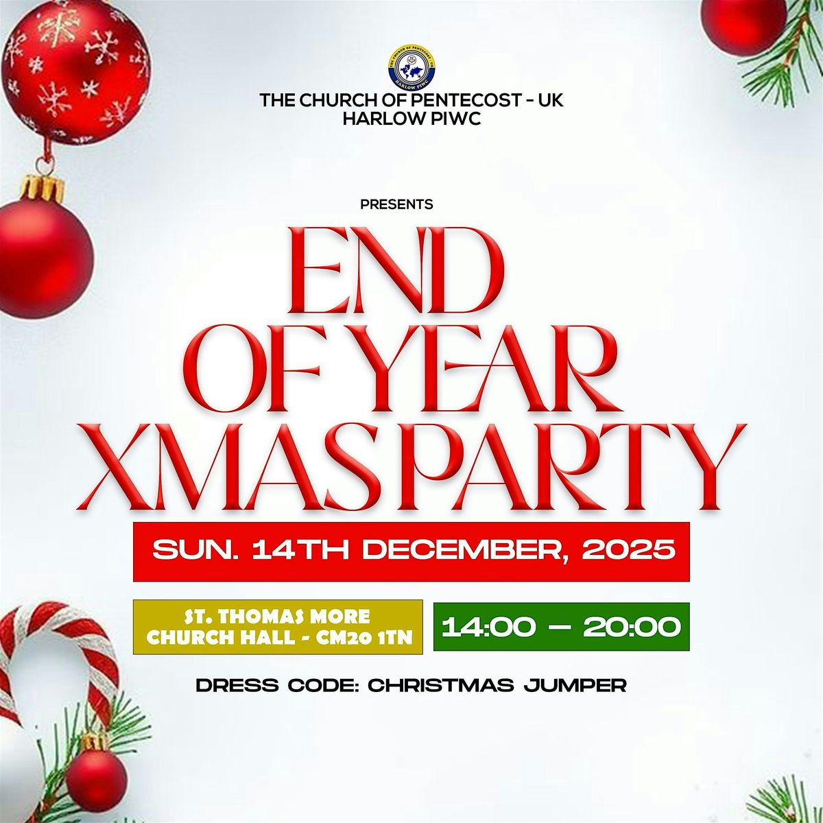 Harlow PIWC Christmas Party