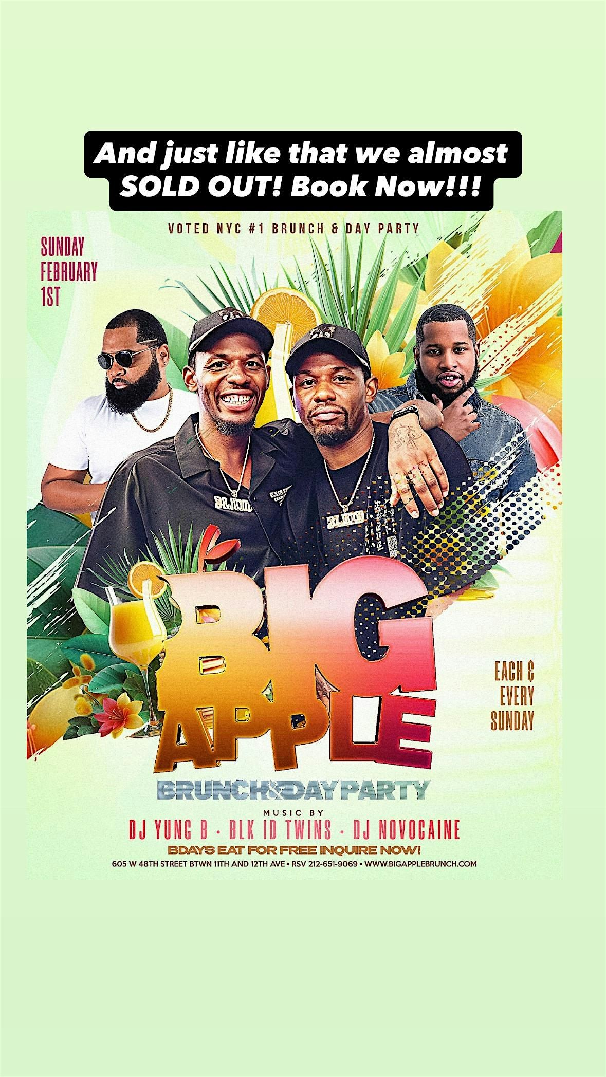 Big Apple Brunch & Day Party