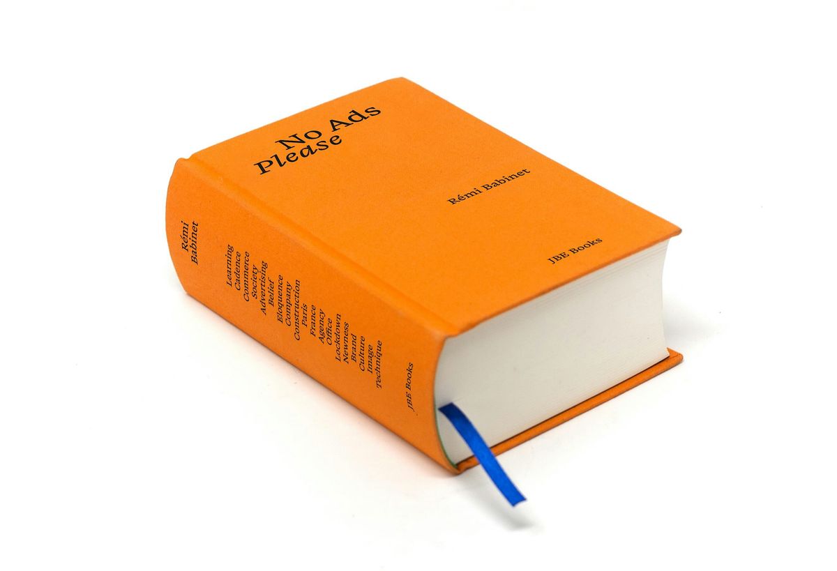 Convervation with Remi Babinet, author of "No Ads Please"