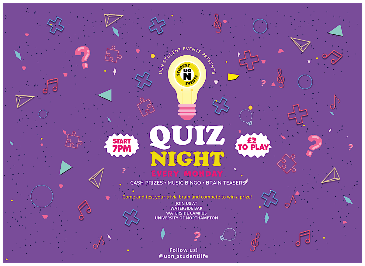 Quiz Night! at Waterside Bar