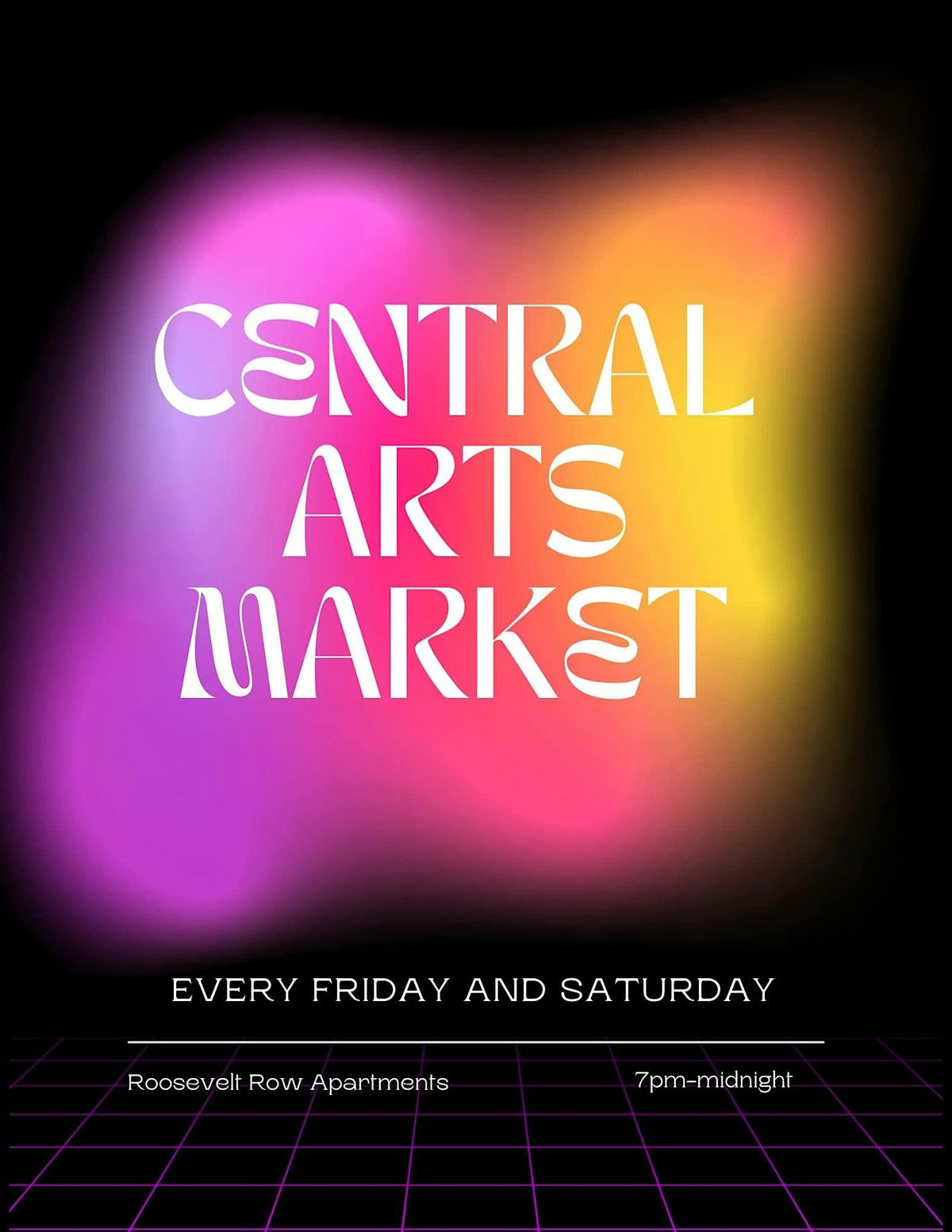 Saturday Night Arts Market on Roosevelt Row