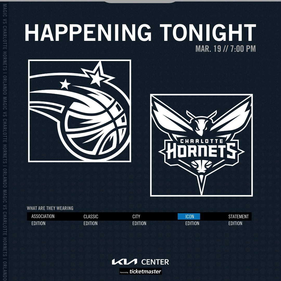Orlando Magic at Charlotte Hornets at Spectrum Center