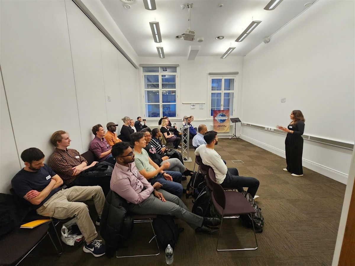 Public Speaking and Leadership with Manchester Communicators