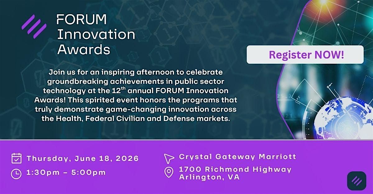 FORUM Innovation Awards