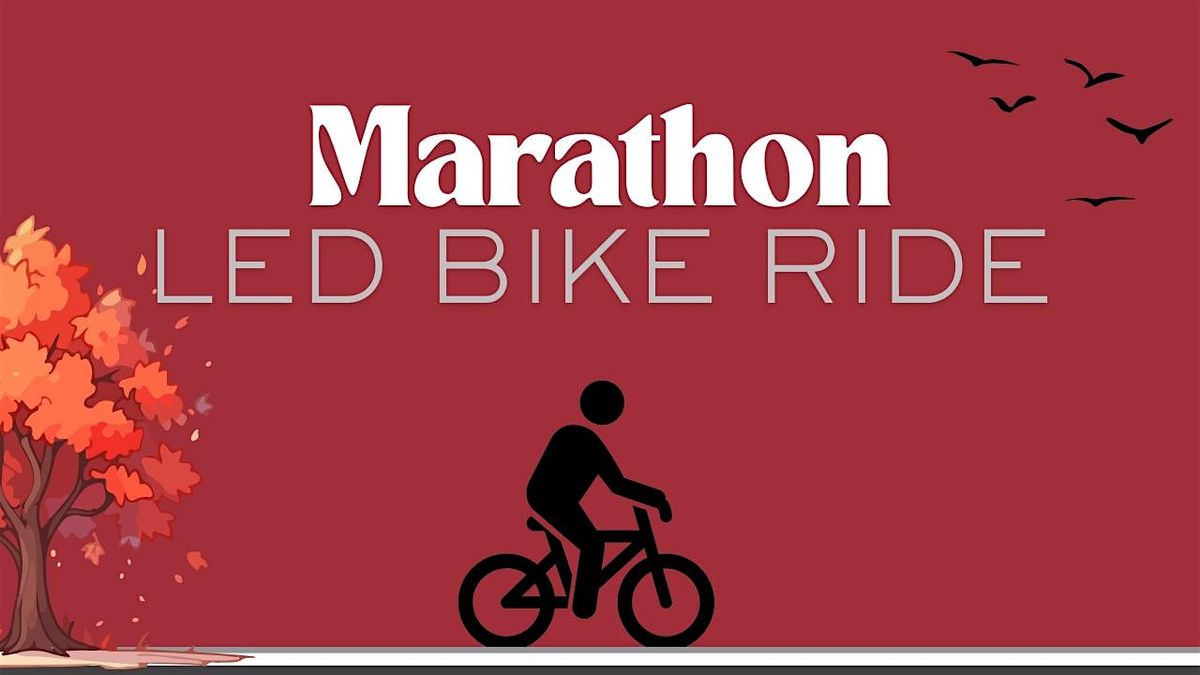 Led Bike Ride: Marathon (42 km)
