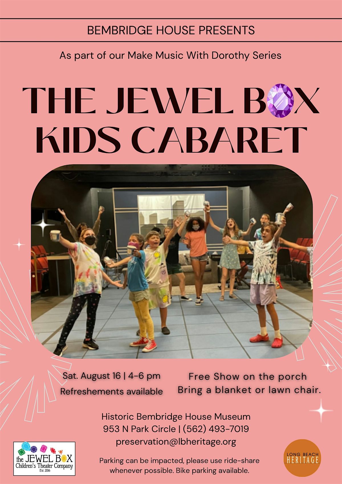 The Jewel Box Kids Cabaret - A Free Show