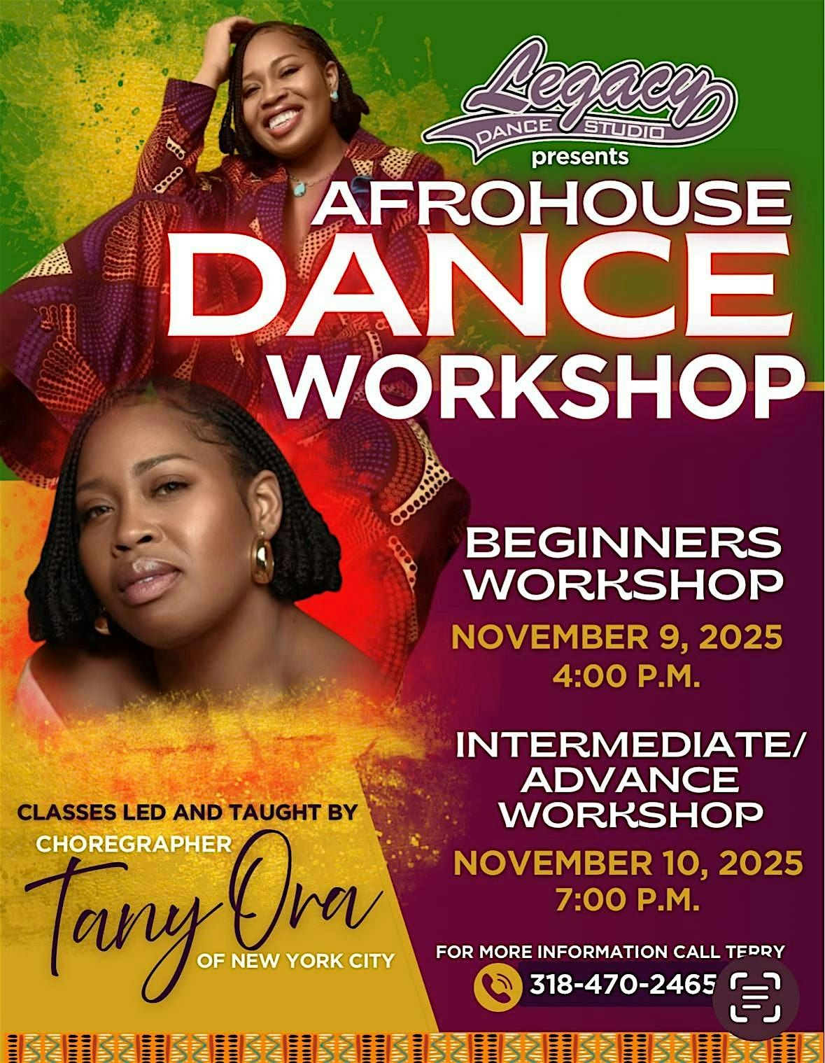 AfroHouse Dance Workshop with Tany